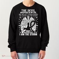 Lung Cancer Awareness Women's Sweatshirt thumb 0