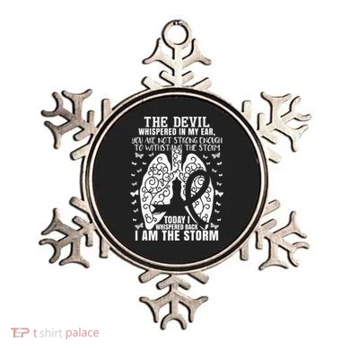 Lung Cancer Awareness Ornament