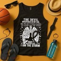 Lung Cancer Awareness Tank Top thumb 4