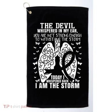 Lung Cancer Awareness Golf Towel