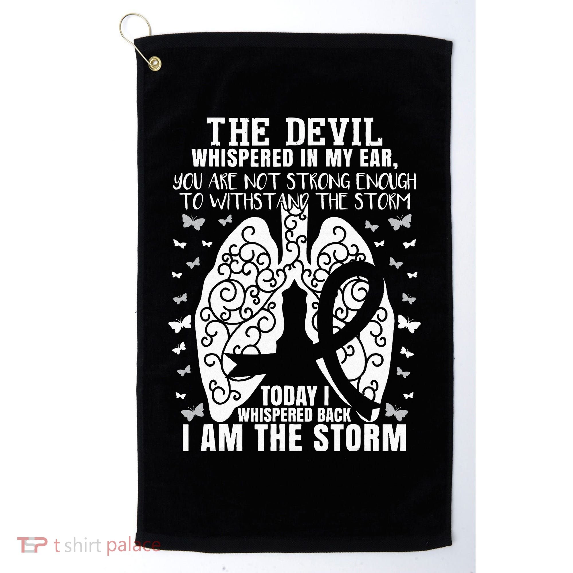 Lung Cancer Awareness Golf Towel