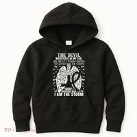 Lung Cancer Awareness Kids Hoodie thumb 0
