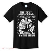 Lung Cancer Awareness Kids T-Shirt thumb 0