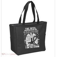 Lung Cancer Awareness Tote Bag thumb 2