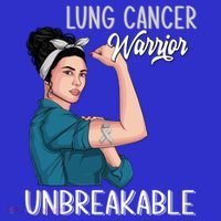 Lung Cancer Awareness Warrior Unbreakable Support Gift Toddler T-Shirt thumb 4