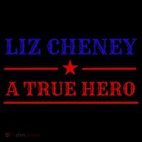 Liz Cheney A True Hero Toddler Hoodie thumb 2