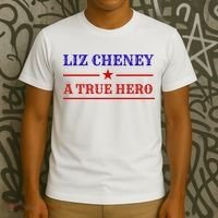 Liz Cheney A True Hero T-Shirt thumb 3