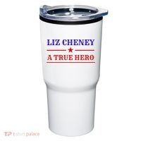 Liz Cheney A True Hero Tumbler thumb 0