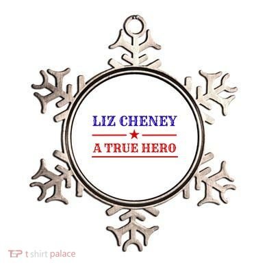 Liz Cheney A True Hero Ornament