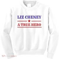 Liz Cheney A True Hero Kids Sweatshirt thumb 0