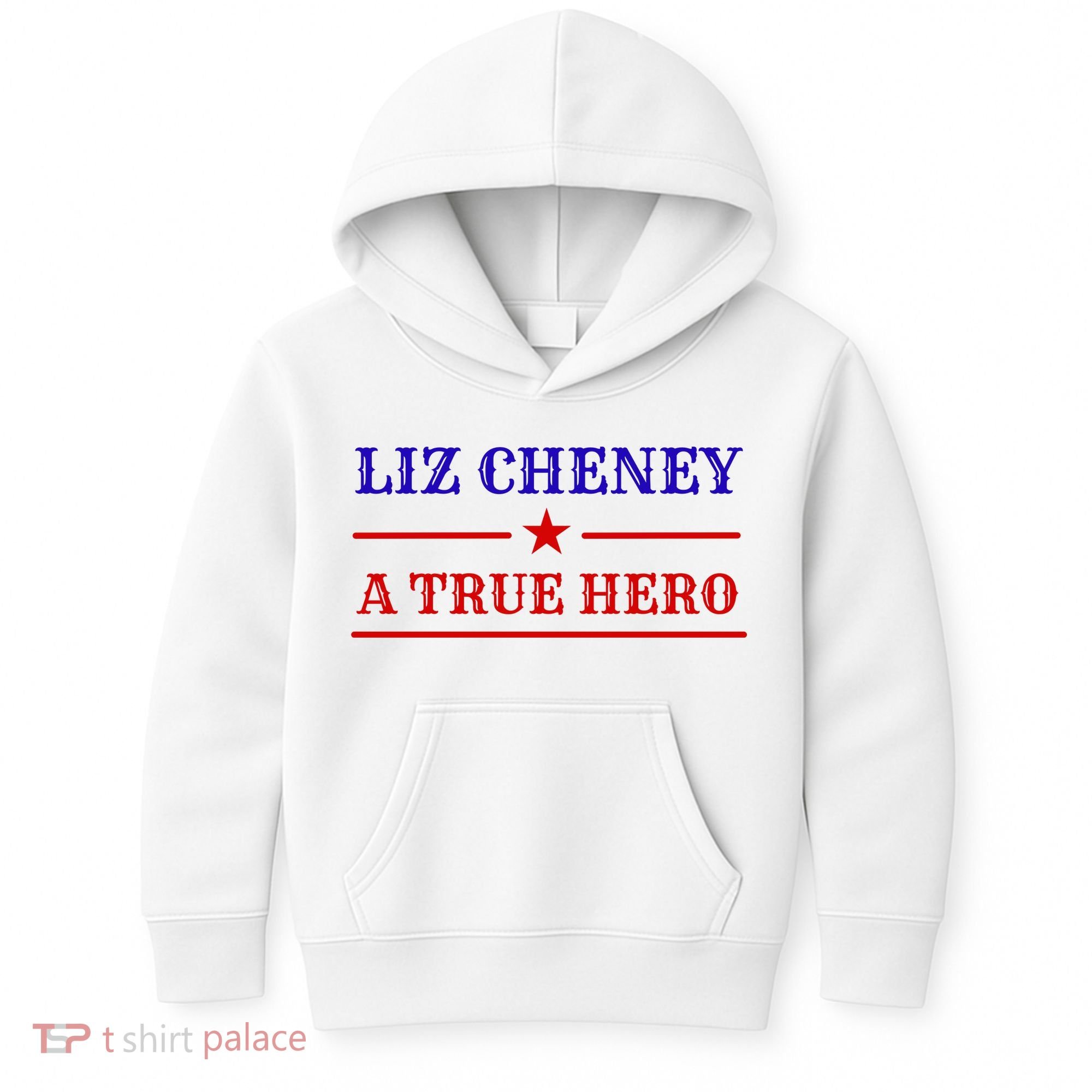 Liz Cheney A True Hero Kids Hoodie