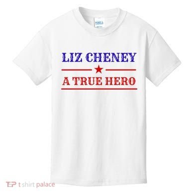 Liz Cheney A True Hero Kids T-Shirt