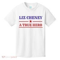 Liz Cheney A True Hero Kids T-Shirt thumb 0