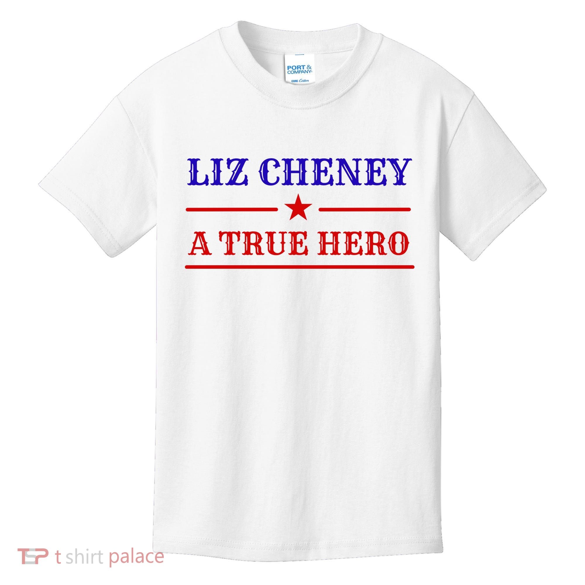 Liz Cheney A True Hero Kids T-Shirt