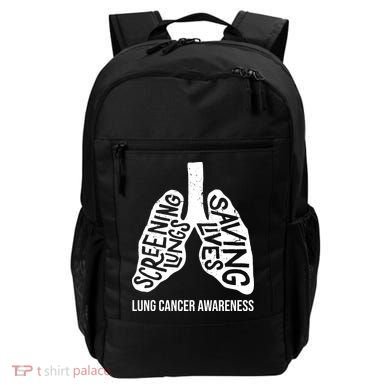 Lung Cancer Awareness Saving Lives Backpack