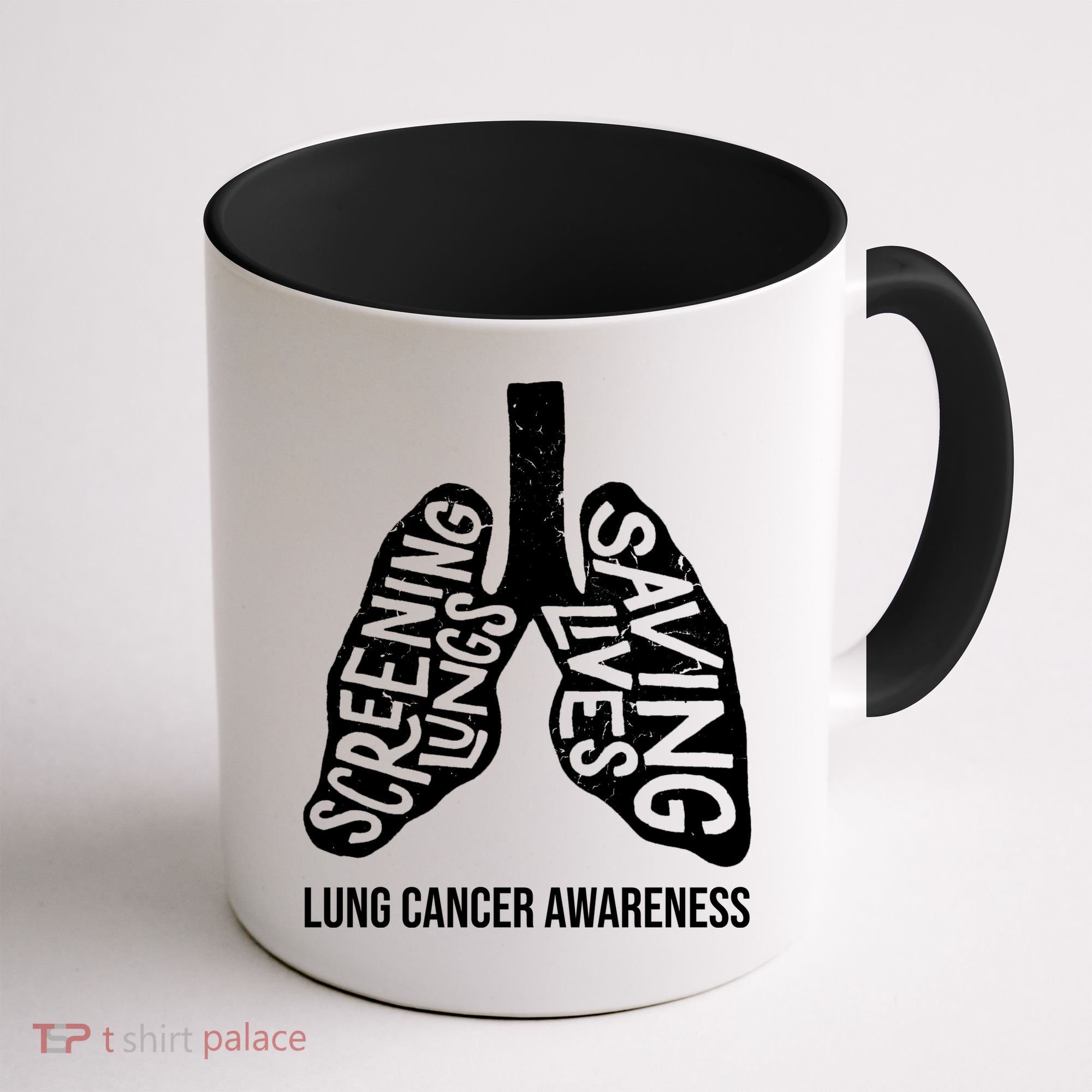 Lung Cancer Awareness Saving Lives Coffee Mug