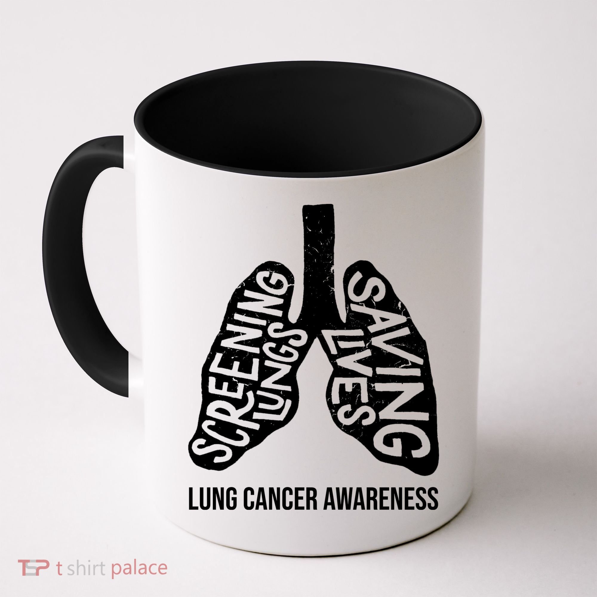Lung Cancer Awareness Saving Lives Coffee Mug