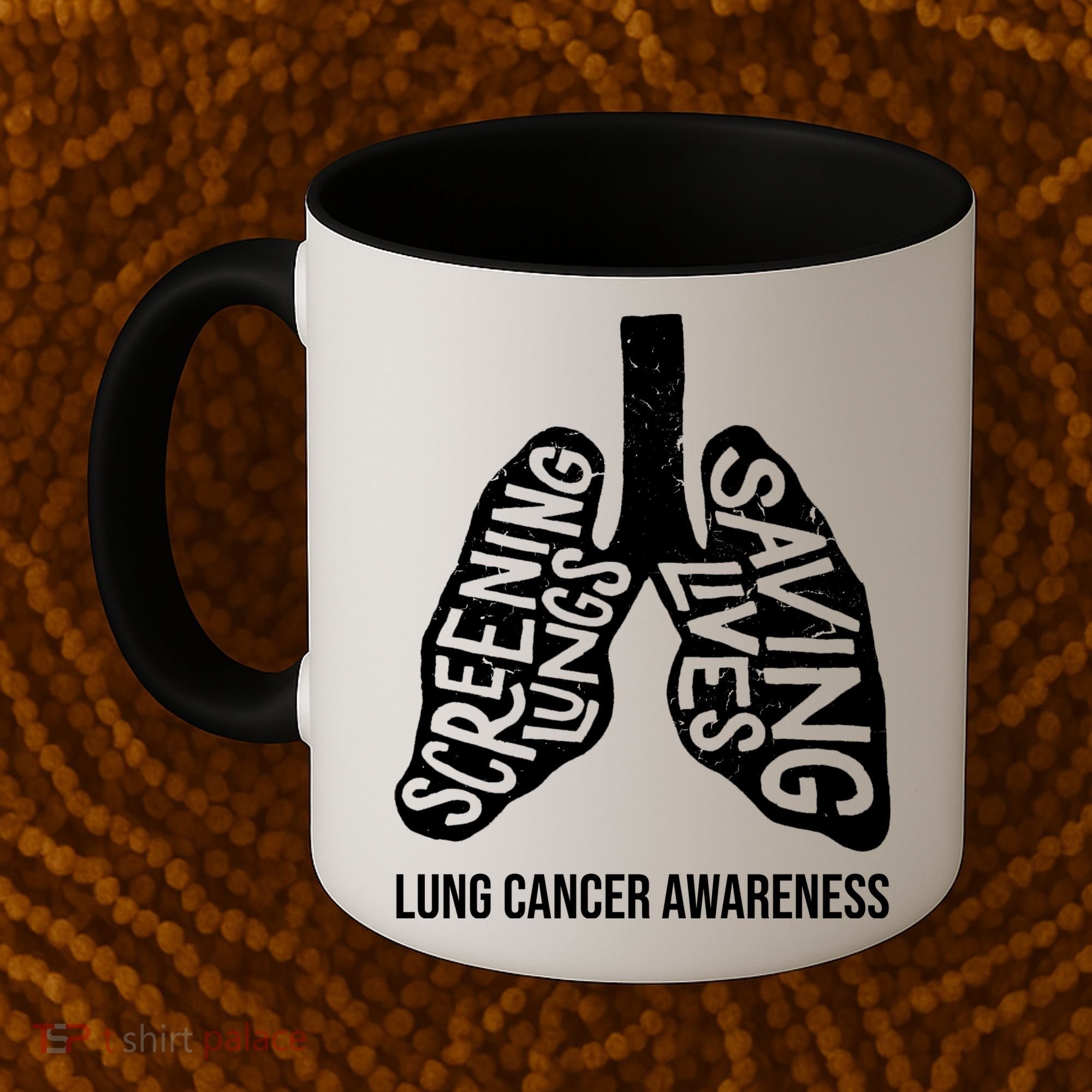 Lung Cancer Awareness Saving Lives Coffee Mug