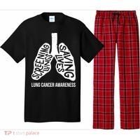 Lung Cancer Awareness Saving Lives Pajama Set thumb 0