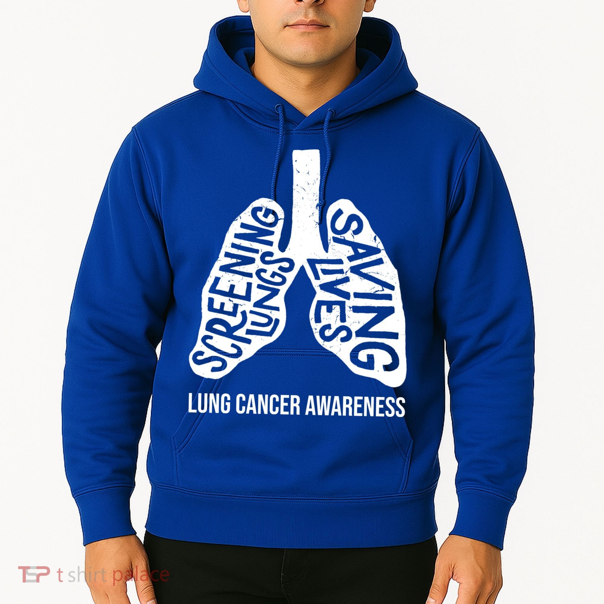Lung Cancer Awareness Saving Lives Hoodie