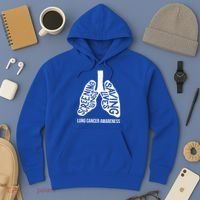 Lung Cancer Awareness Saving Lives Hoodie thumb 3