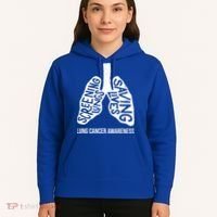 Lung Cancer Awareness Saving Lives Hoodie thumb 5