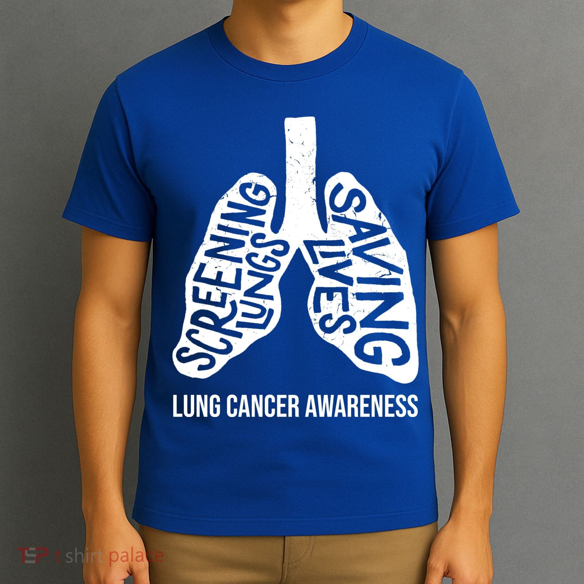 Lung Cancer Awareness Saving Lives T-Shirt