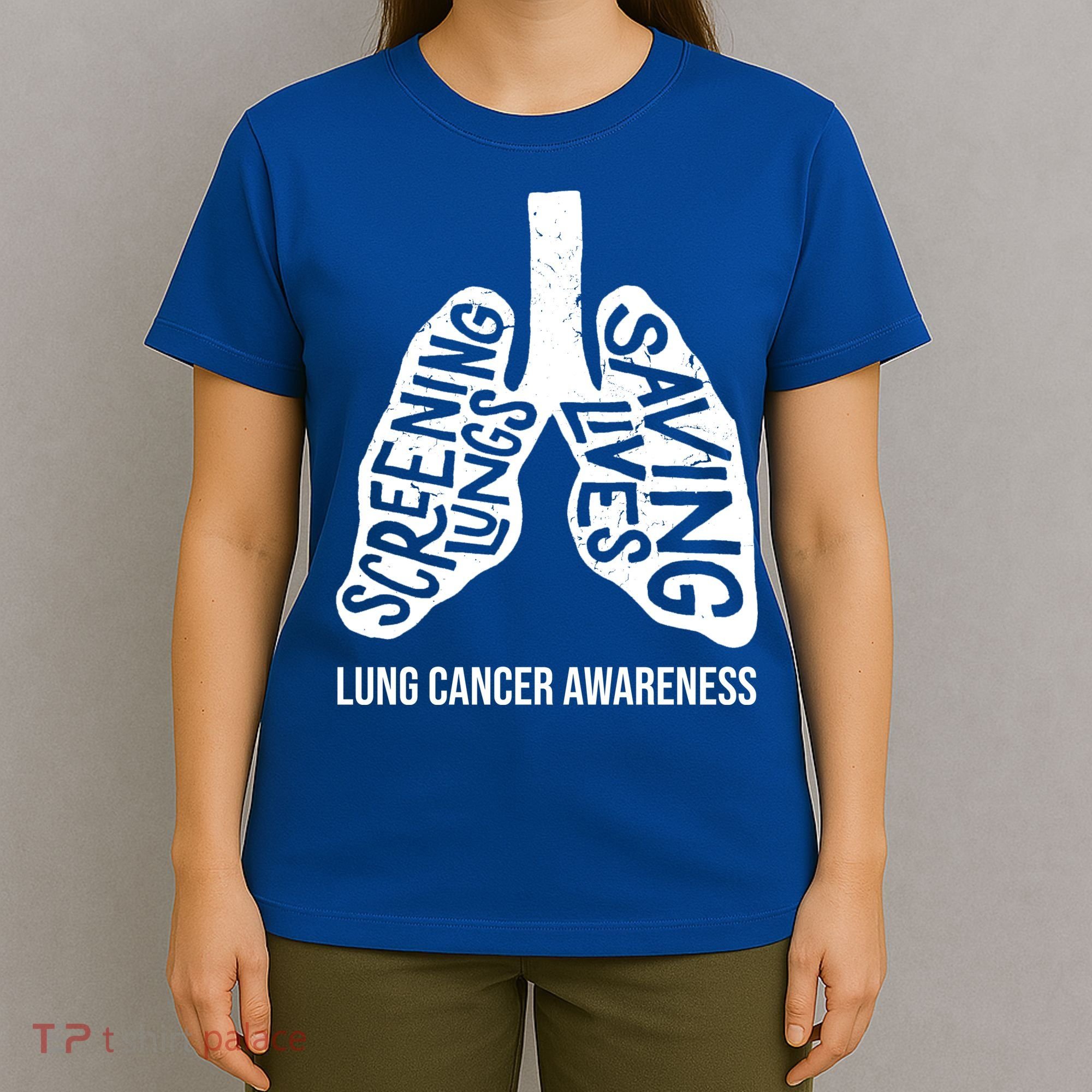 Lung Cancer Awareness Saving Lives T-Shirt