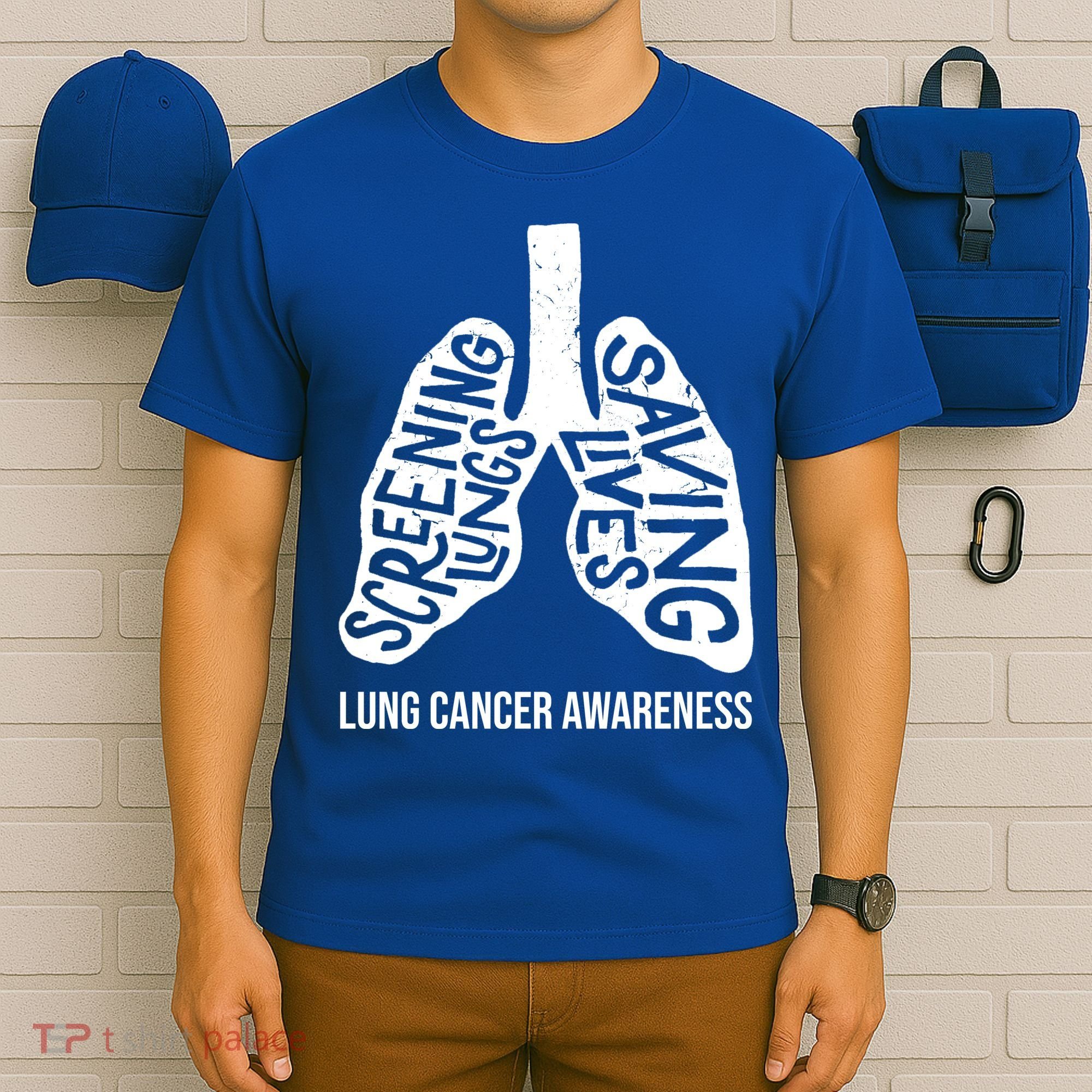Lung Cancer Awareness Saving Lives T-Shirt