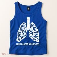 Lung Cancer Awareness Saving Lives Tank Top thumb 2