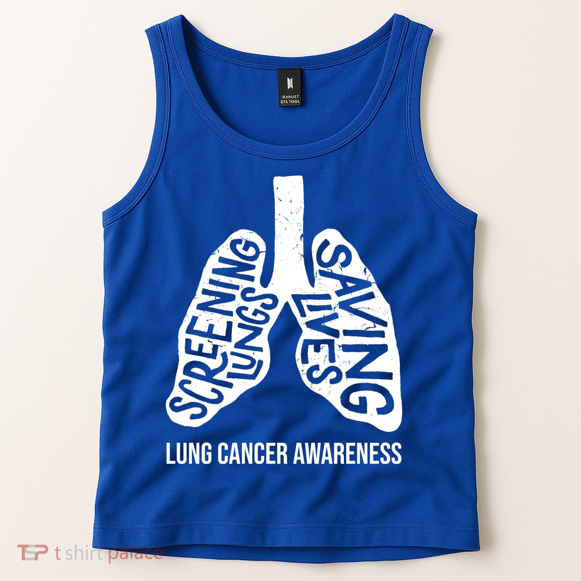 Lung Cancer Awareness Saving Lives Tank Top