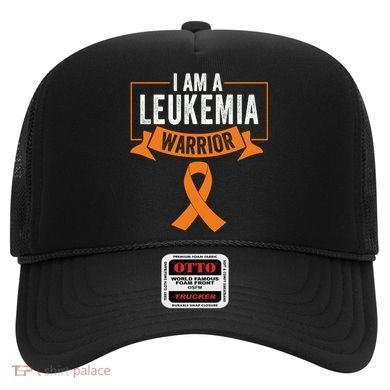Leukemia Cancer Awareness Warrior Orange Ribbon Month Gift Hat