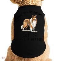 Life Can Be Rough Collies Make It Better Rough Collie Doggie Tank thumb 0