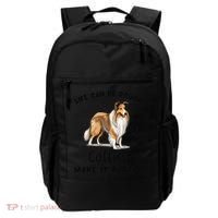 Life Can Be Rough Collies Make It Better Rough Collie Backpack thumb 0