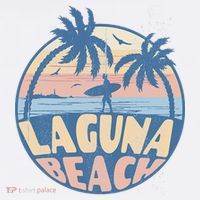Laguna California Beach Surf Summer Vacation Vintage T-Shirt thumb 7