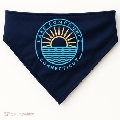 Lake Compounce Connecticut Outdoors Vintage USA-Made Doggie Bandana