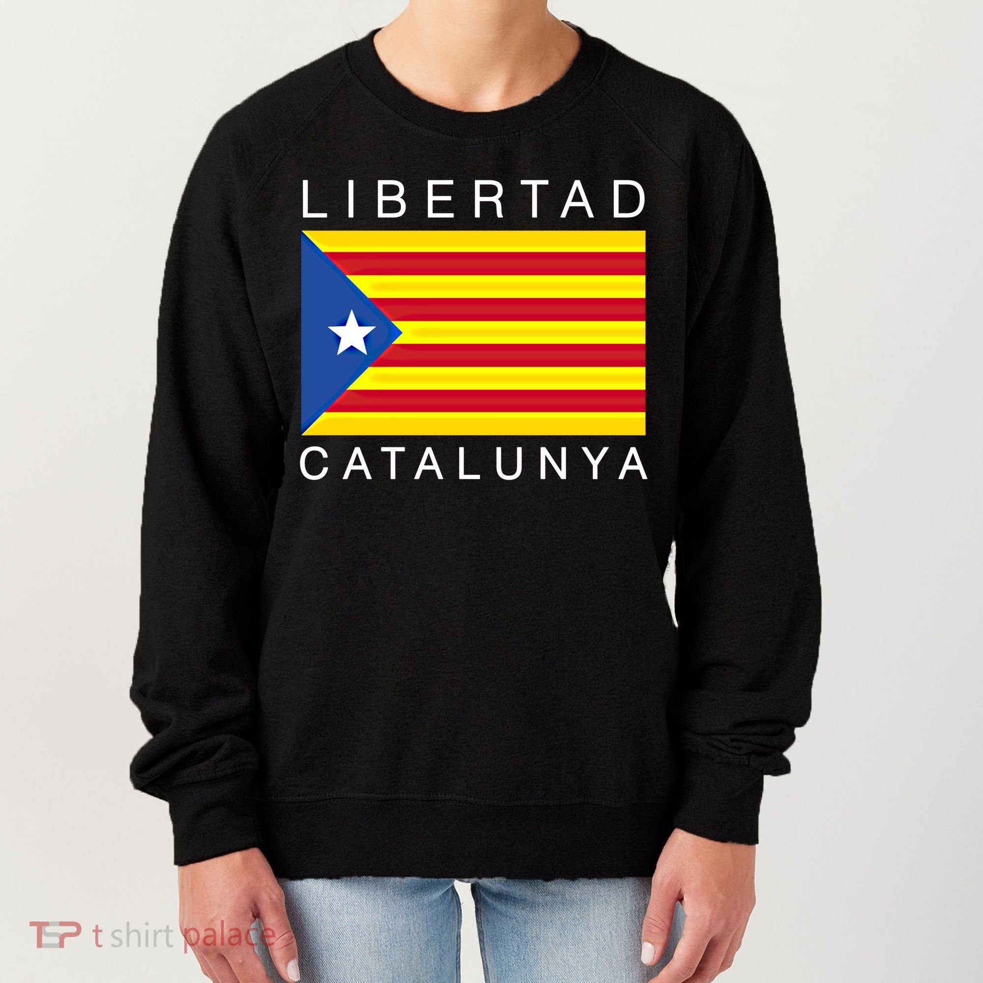 Libertad Catalunya Catalan Catalonia Independence Espana Gift Women's Sweatshirt
