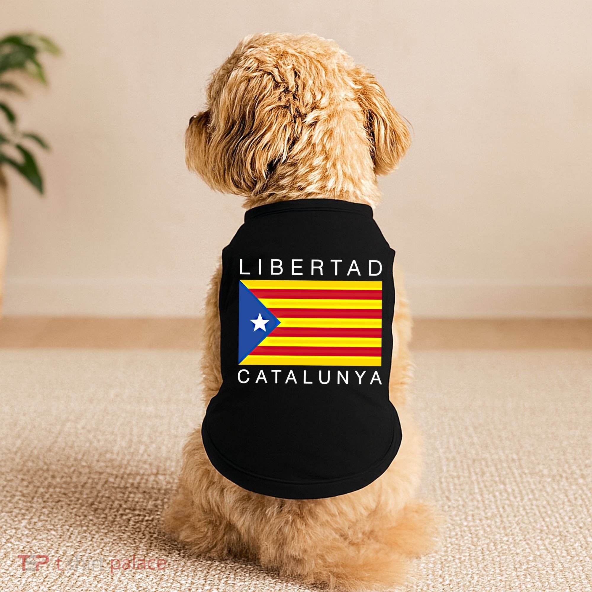 Libertad Catalunya Catalan Catalonia Independence Espana Gift Doggie Tank