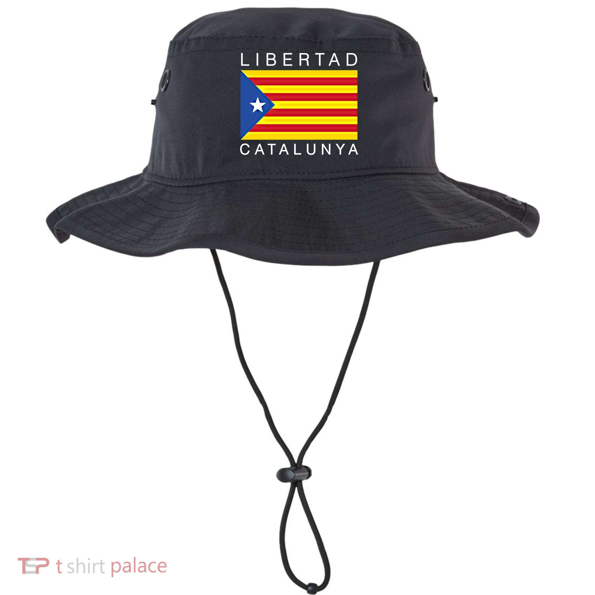 Libertad Catalunya Catalan Catalonia Independence Espana Gift Bucket Hat