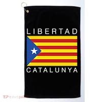 Libertad Catalunya Catalan Catalonia Independence Espana Gift Golf Towel thumb 0