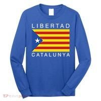 Libertad Catalunya Catalan Catalonia Independence Espana Gift Long Sleeve Shirt thumb 0