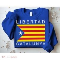Libertad Catalunya Catalan Catalonia Independence Espana Gift Sweatshirt thumb 2