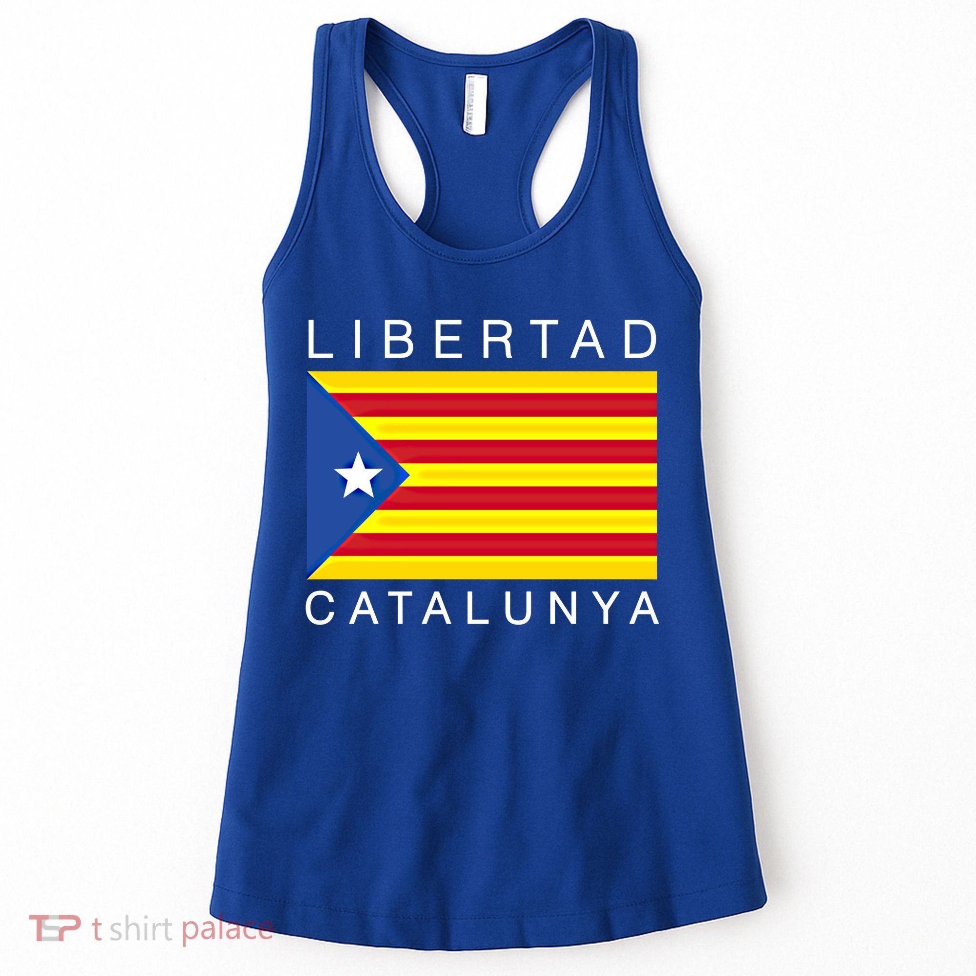 Libertad Catalunya Catalan Catalonia Independence Espana Gift Women's Tank Top