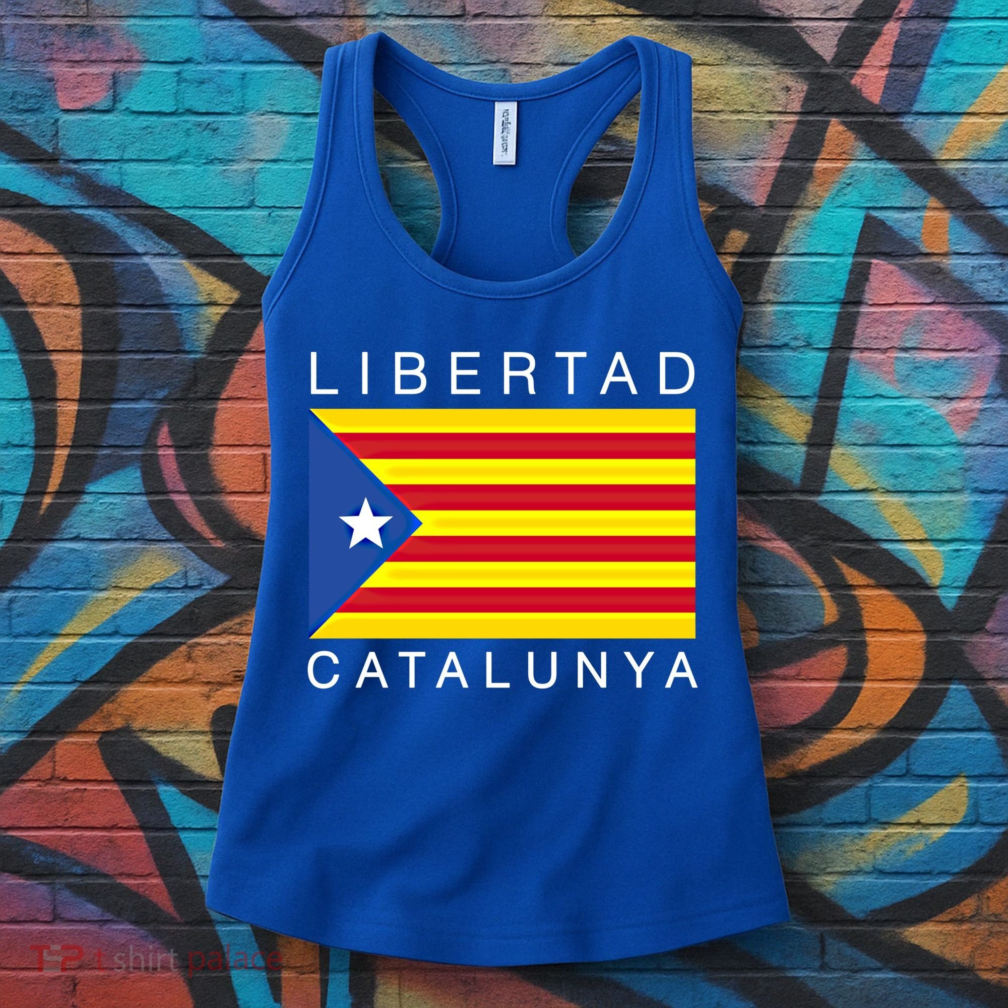 Libertad Catalunya Catalan Catalonia Independence Espana Gift Women's Tank Top