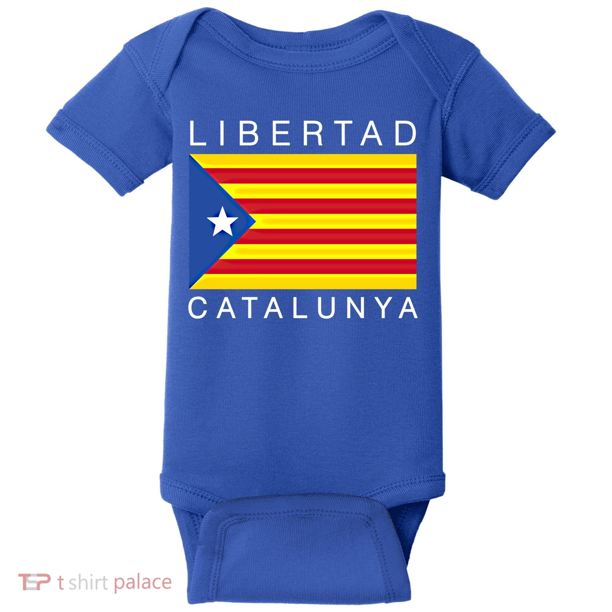 Libertad Catalunya Catalan Catalonia Independence Espana Gift Baby Bodysuit