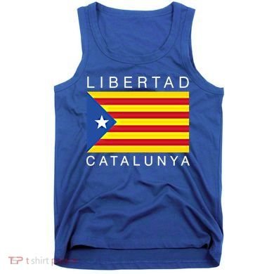 Libertad Catalunya Catalan Catalonia Independence Espana Gift Tank Top