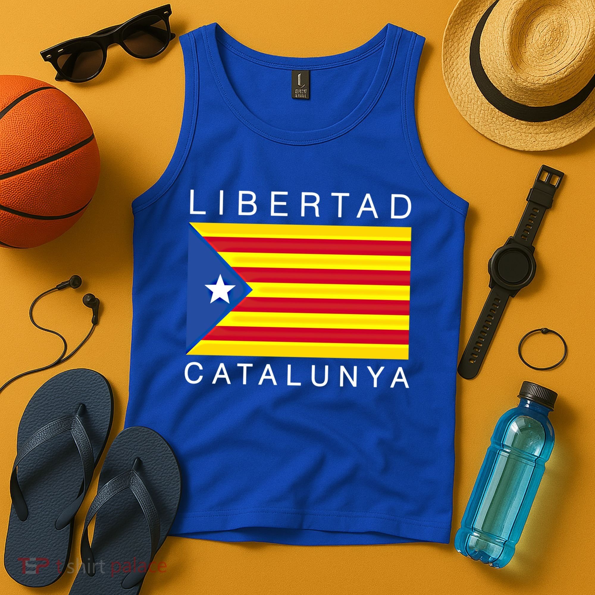 Libertad Catalunya Catalan Catalonia Independence Espana Gift Tank Top