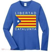 Libertad Catalunya Catalan Catalonia Independence Espana Gift Women's Long Sleeve Shirt thumb 0