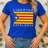Libertad Catalunya Catalan Catalonia Independence Espana Gift Women's T-Shirt thumb 2