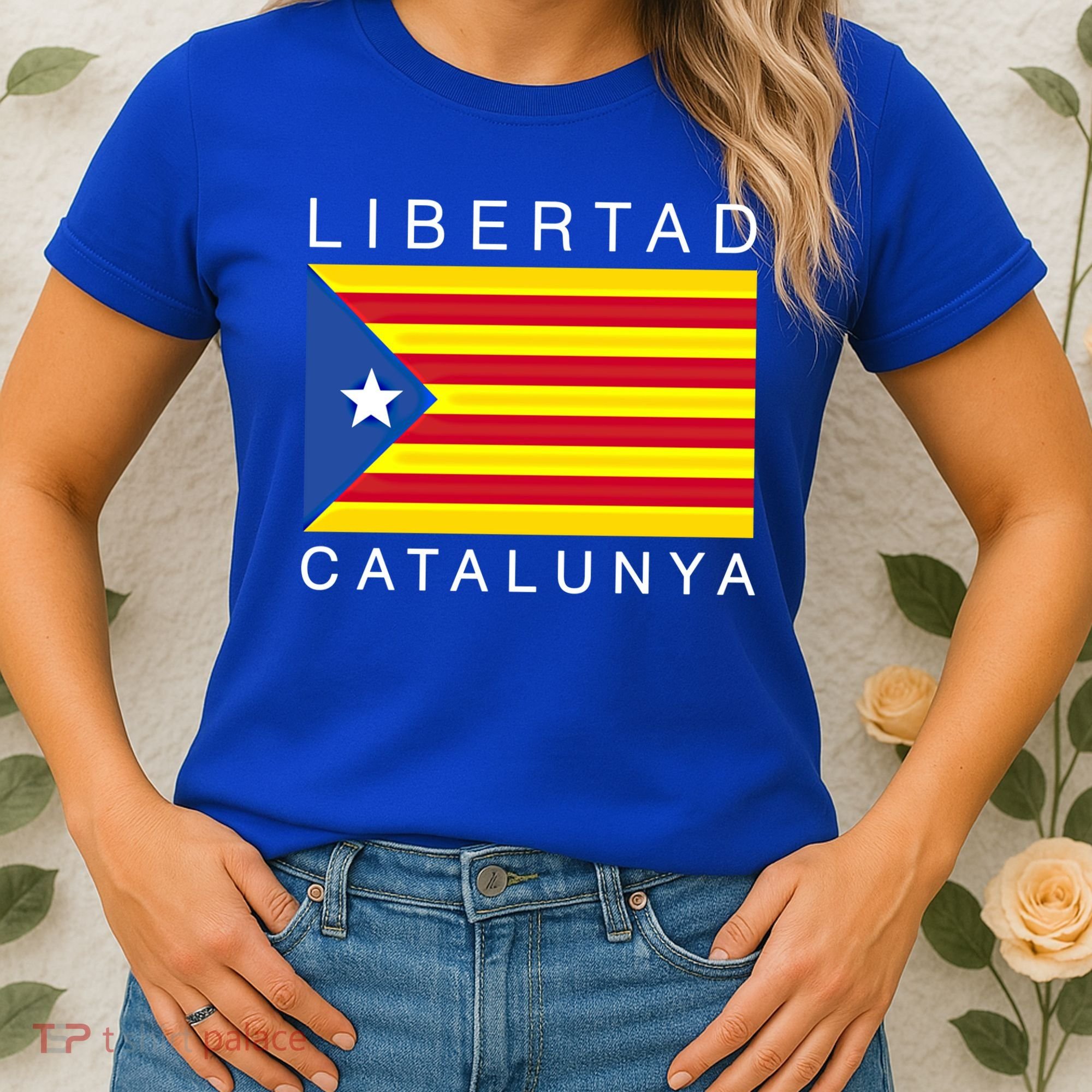 Libertad Catalunya Catalan Catalonia Independence Espana Gift Women's T-Shirt